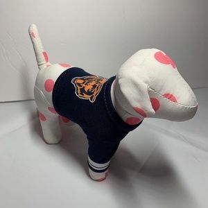 Victoria's Secret PINK NFL Chicago Bears Football Jersey Collectors Mini Dog
